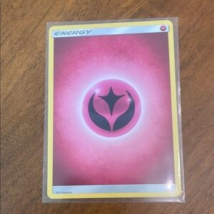 Vintage Pokemon Fairy Energy Card
